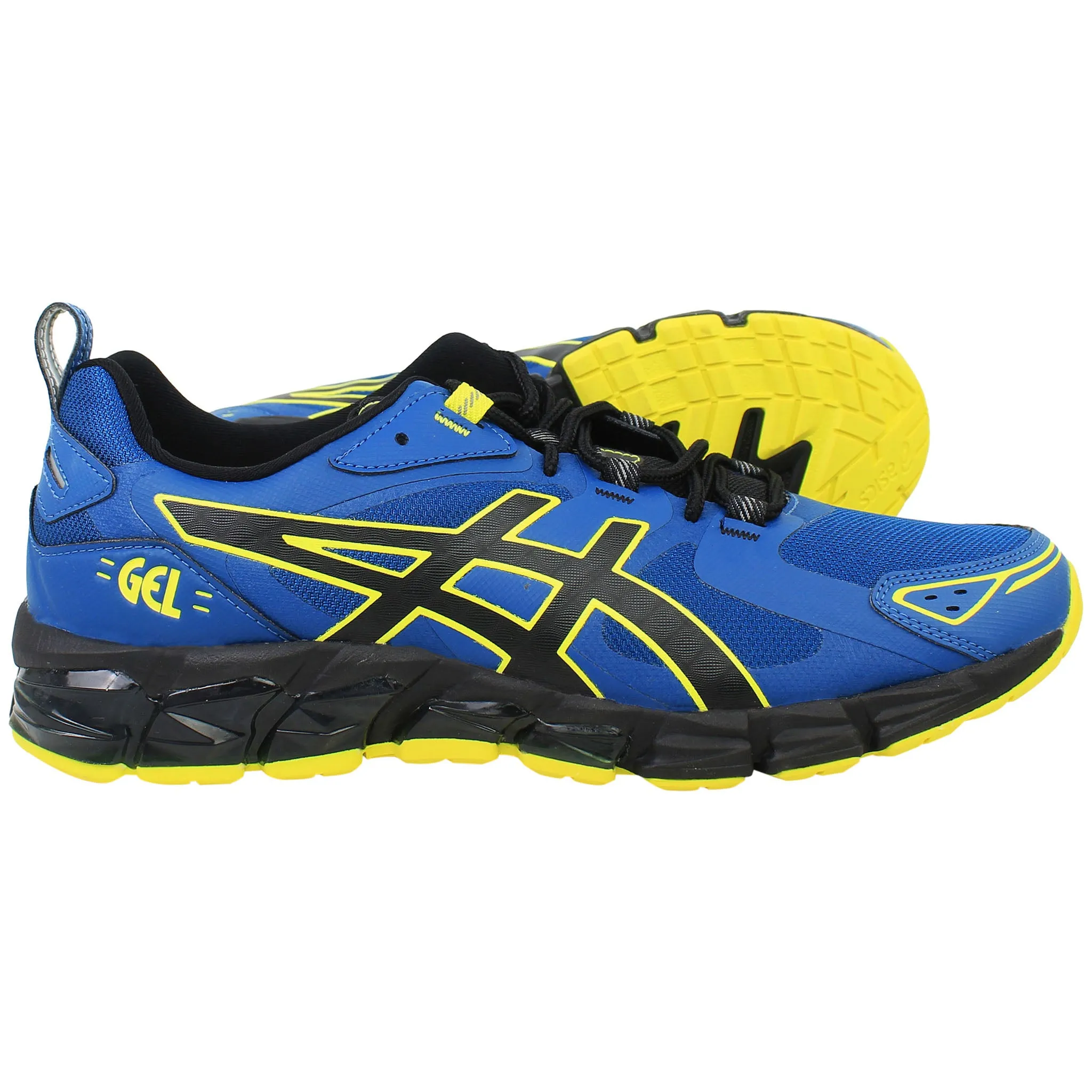 History Of Asics Shoes Asics Gel-Quantum 180 Mens Blue Running Shoes