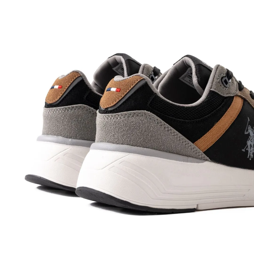 Best Crossfit Sneakers U.S. POLO ASSN. MARIO 3FS Sneakers Men - GRYBLK