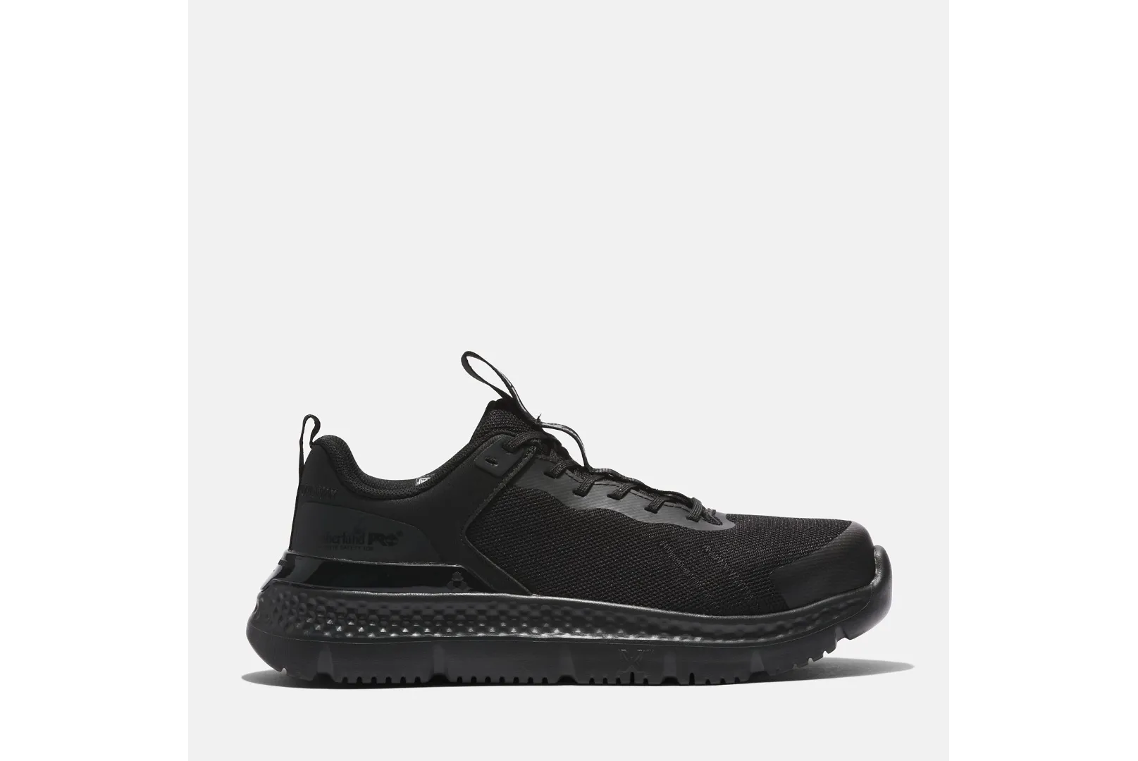 Timberland PRO Setra Comp-Toe Athletic Work Shoes Women's Black Work Boots With A Zipper