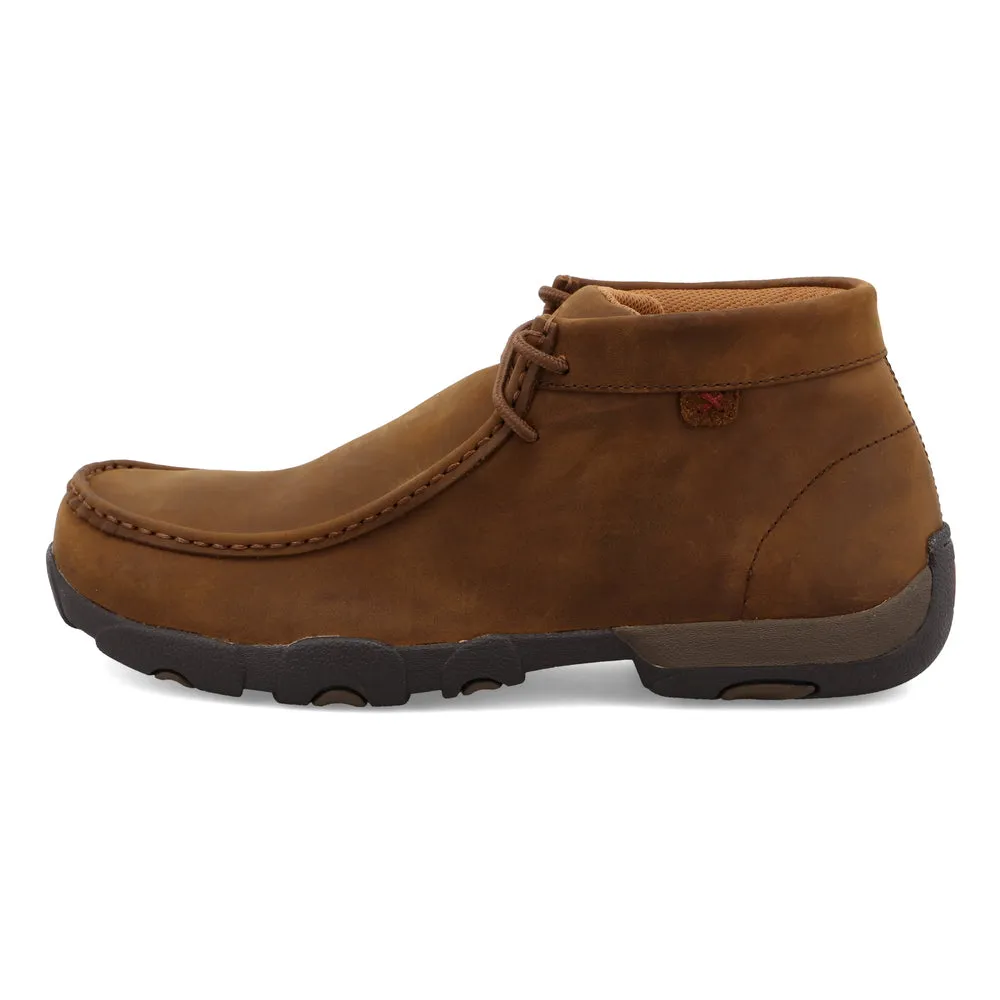 Wellington Work Boots Twisted X Work Chukka Driving Moc Saddle Men's
