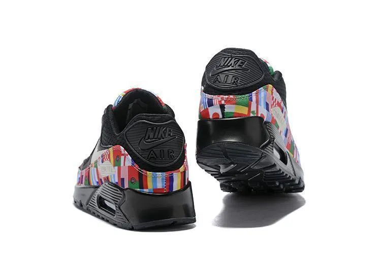 Asics Gel-resolution 9 Tennis Shoes Nike Air Max 90 'One World Black' Shoes Sneaker Sale Men Size US 7-11