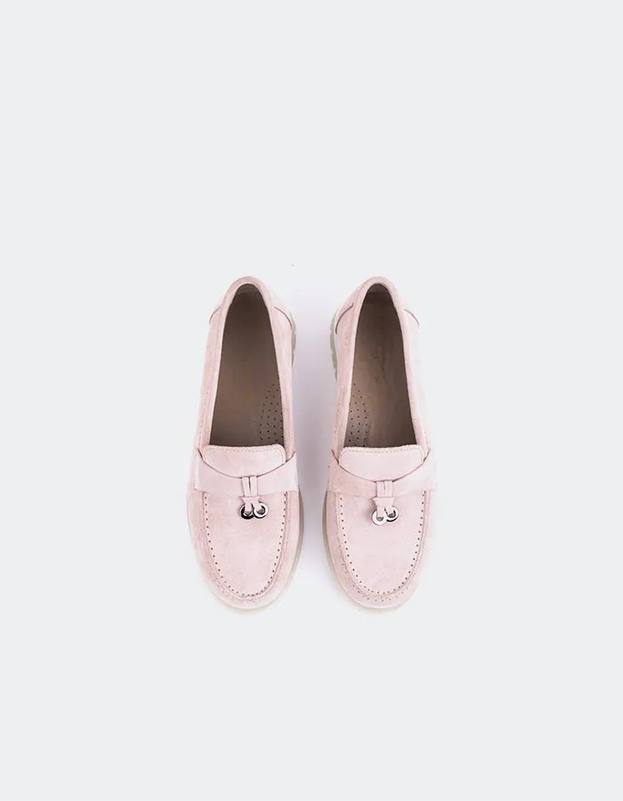 Everlane Pink Suede Kelly And Katie Loafers