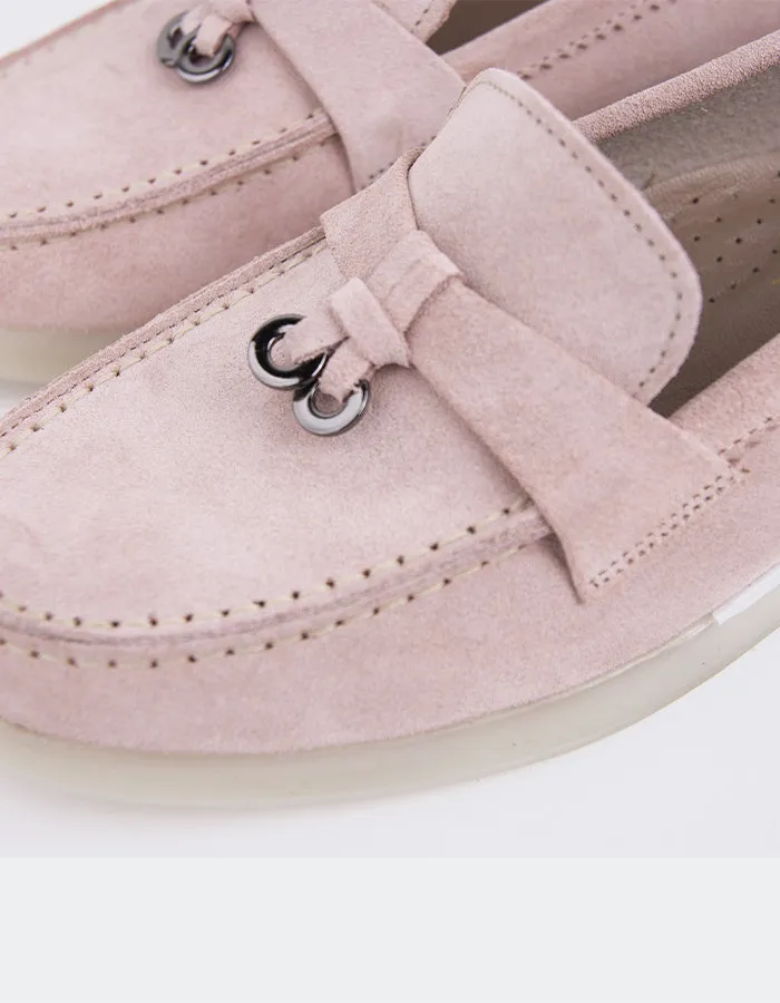 Loafers Pointed Everlane Pink Suede