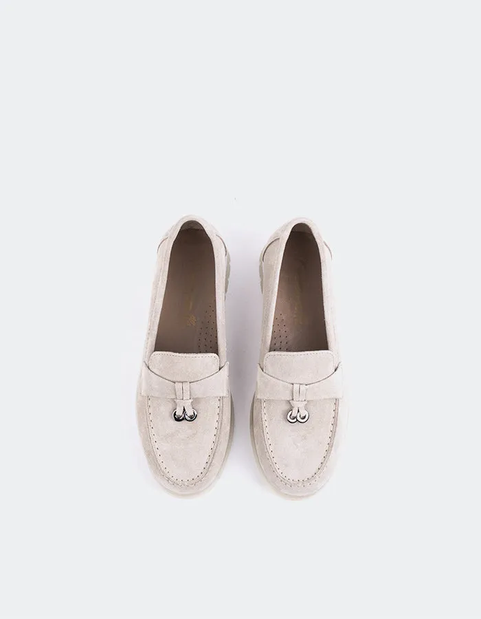 Everlane Taupe Suede Most Comfortable Loafers For Work