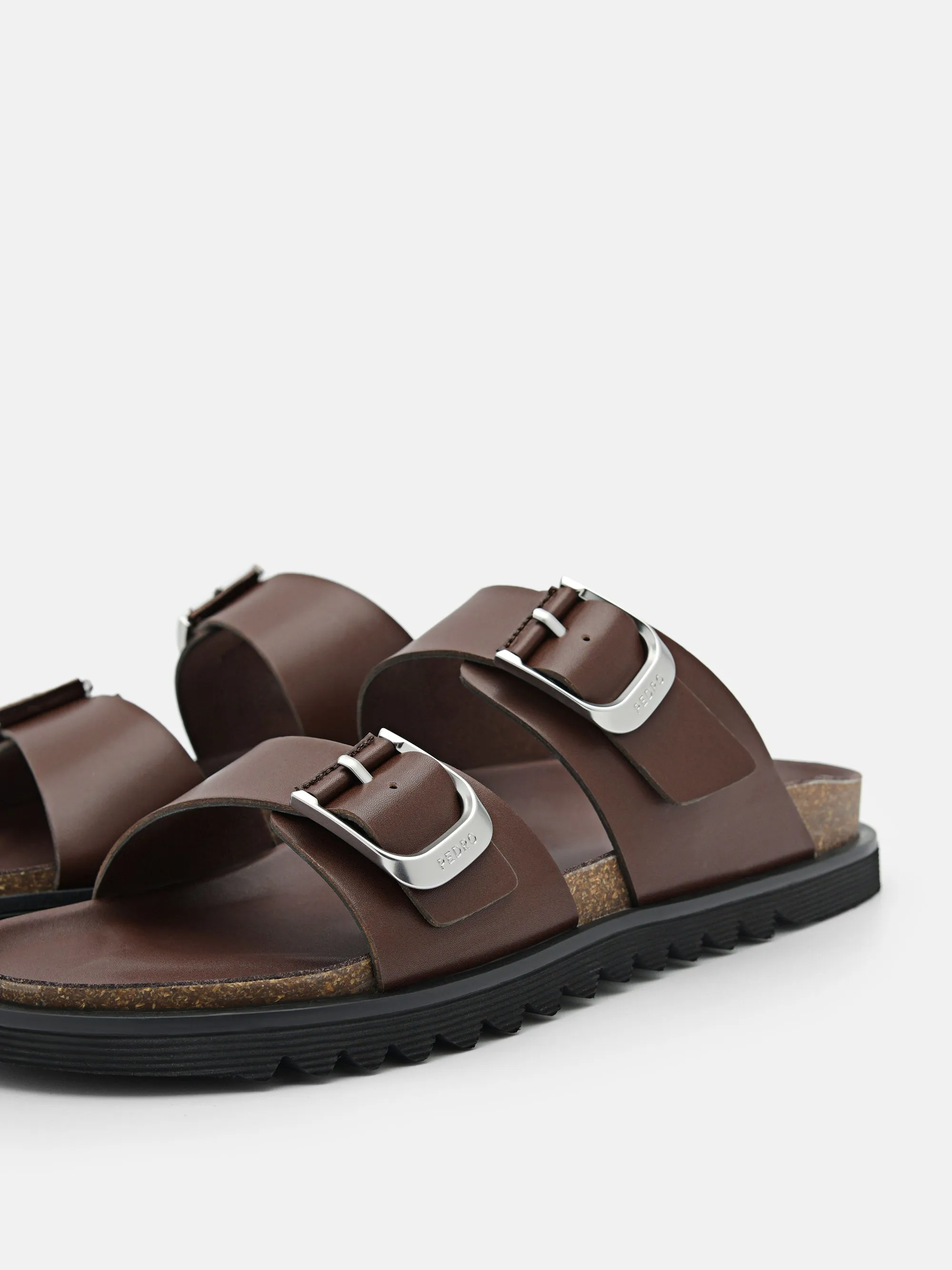 Helix Slide Sandals Wedge Heel Sandals