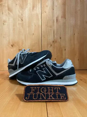 NEW BALANCE CLASSIC 574 Women Size 9B Suede Shoes Sneakers Black & Gray WL574EB Black Shoes For Men New Balance