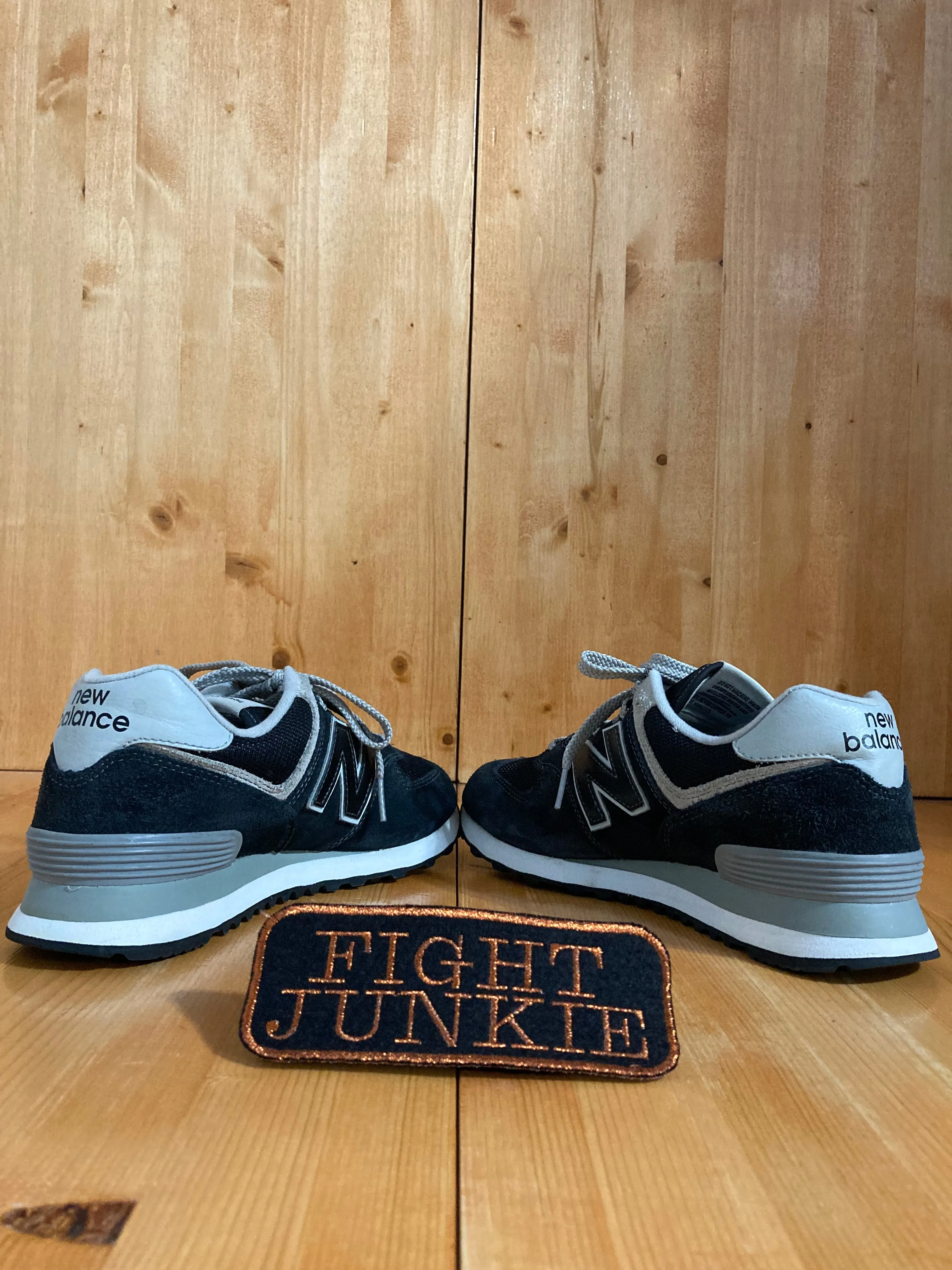 New Balance 9060 Dark Mushroom NEW BALANCE CLASSIC 574 Women Size 9B Suede Shoes Sneakers Black & Gray WL574EB