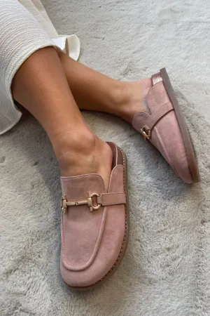 Copenhagen Shoes - Who I Am - Suede - 0300 Papaya Calfskin Sulky Kiltie Loafers