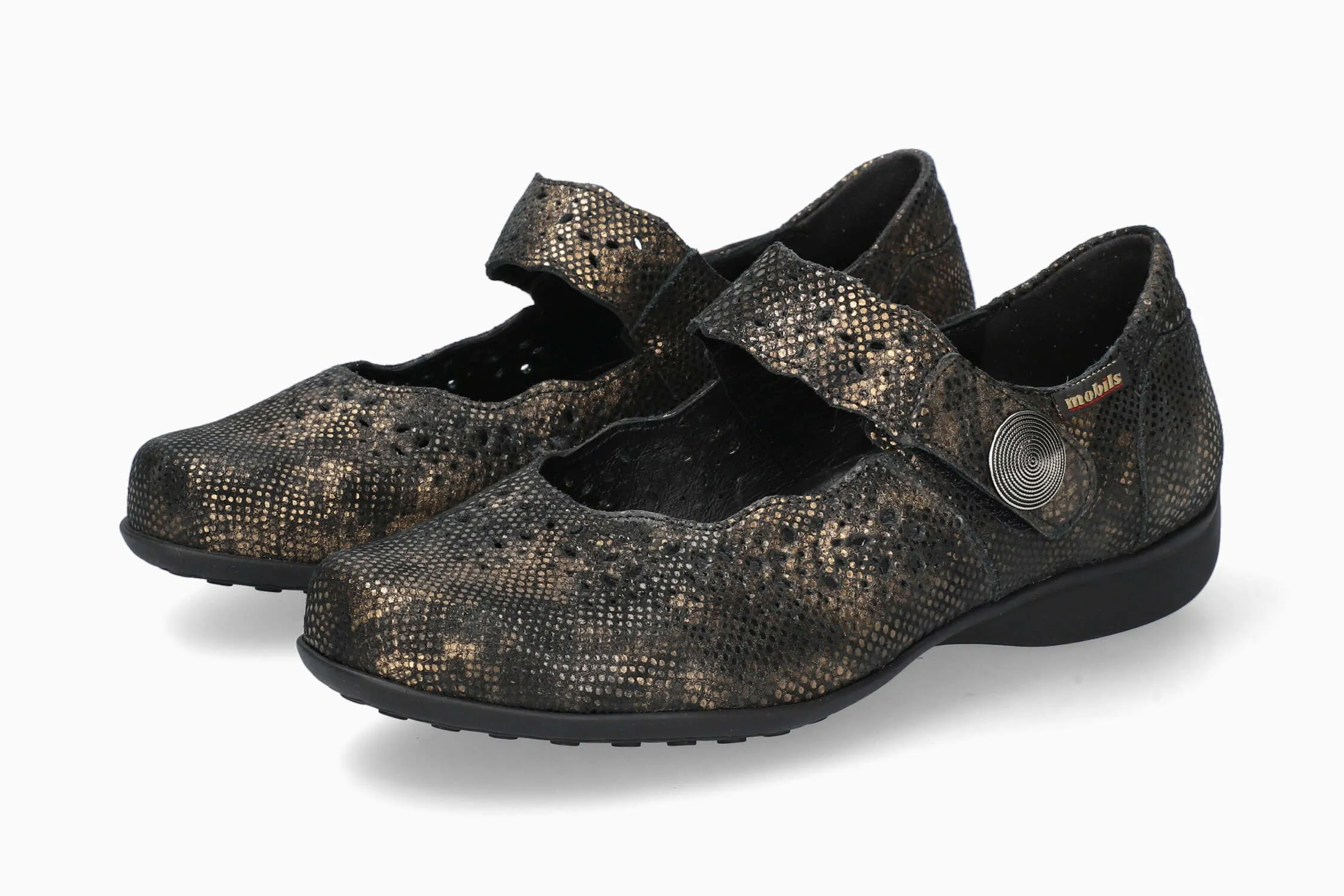 Flat Slip Ons Fabienne - Gold