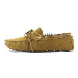 Fadano - Luxe Knot Loafers - Mustard Wide Width Penny Loafers