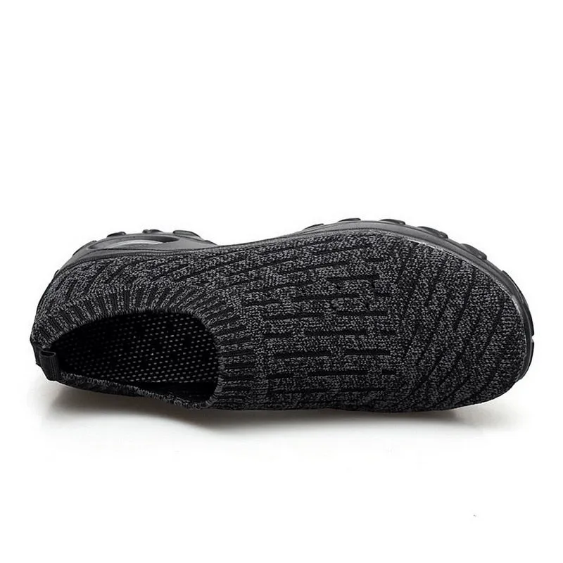 Fashion Breathable Mesh Casual Shoes Platform Sneakers