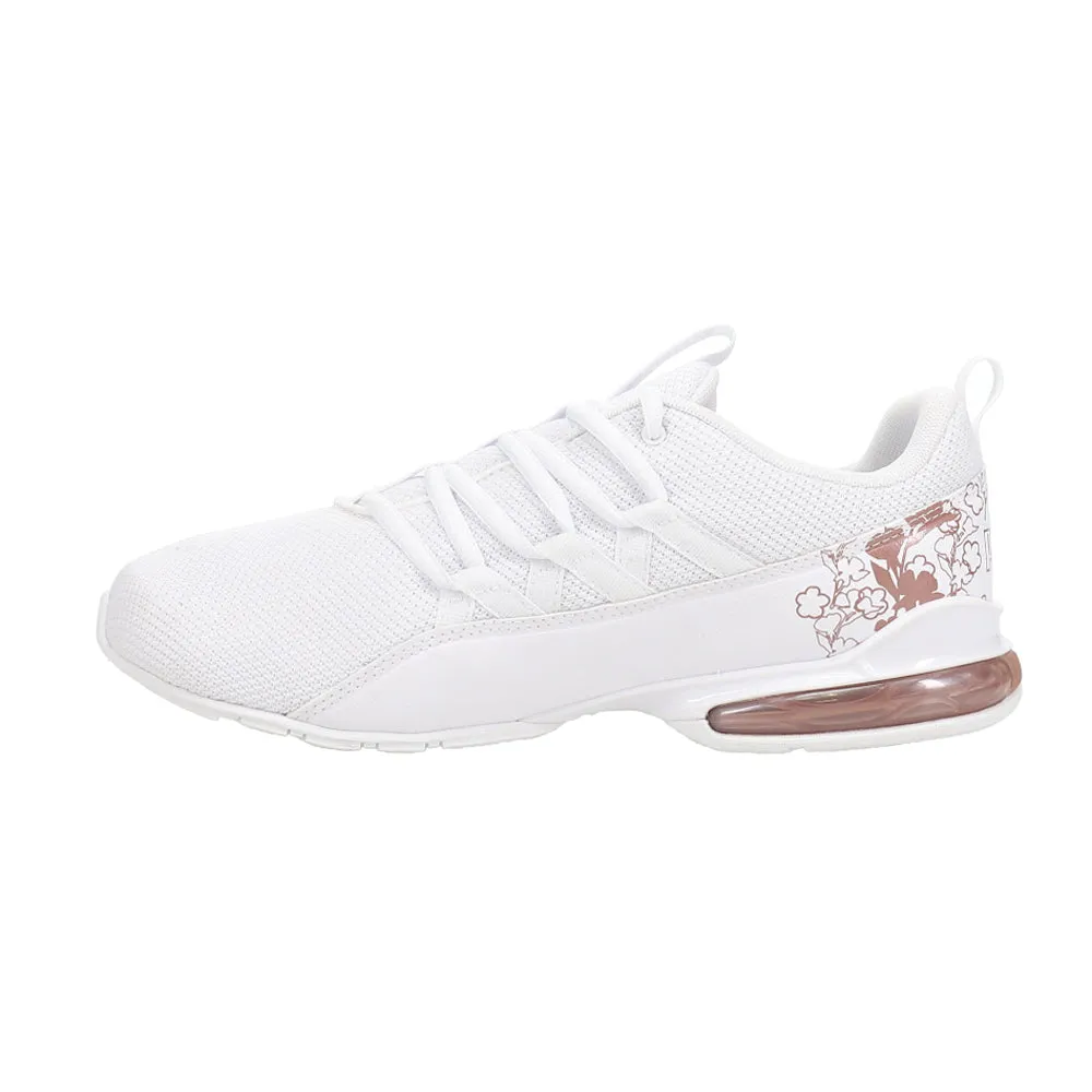 Puma Pele Shoes Riaze Prowl Floral Wide Lace Up Sneakers