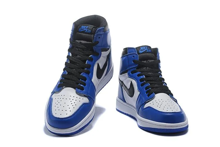 Asics Shoes Size 10 Nike Air Jordan 1 Retro High OG 'Game Royal' Blue White Black Sneaker Shoes Sale Men Size 7-12