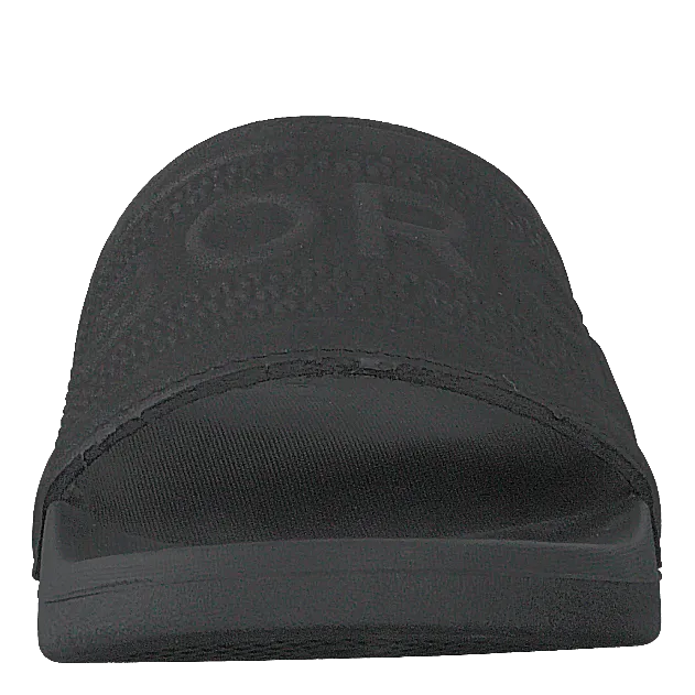 Romeo W Black 90s Sponge Flip Flops