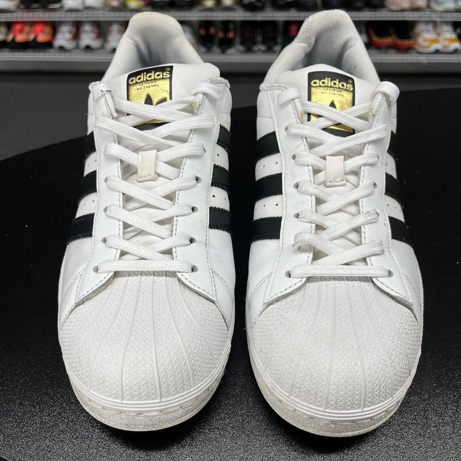 Cross Training Adidas Shoes Adidas Superstar Cloud White Core Black C77124 Men's Size 10 Missing Insoles