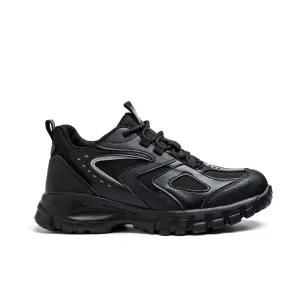 Lightweight Lace Up Work Boots Women's SRA Rated Steel Toe Sneakers - Slip Resistant | B268