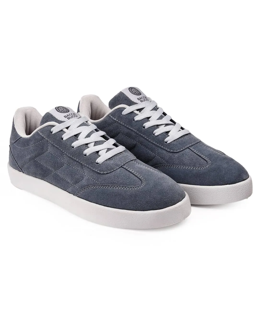 Leopard Print Flat Shoes Wide Fit Bacca Bucci Fresco  Suede Low-Top Sneakers for the Urban Nomad