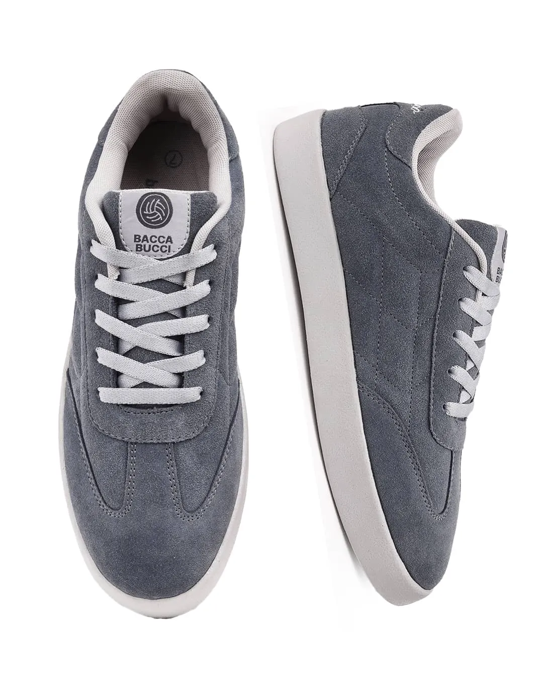 Bacca Bucci Fresco  Suede Low-Top Sneakers for the Urban Nomad Best Dress Shoes For Flat Feet