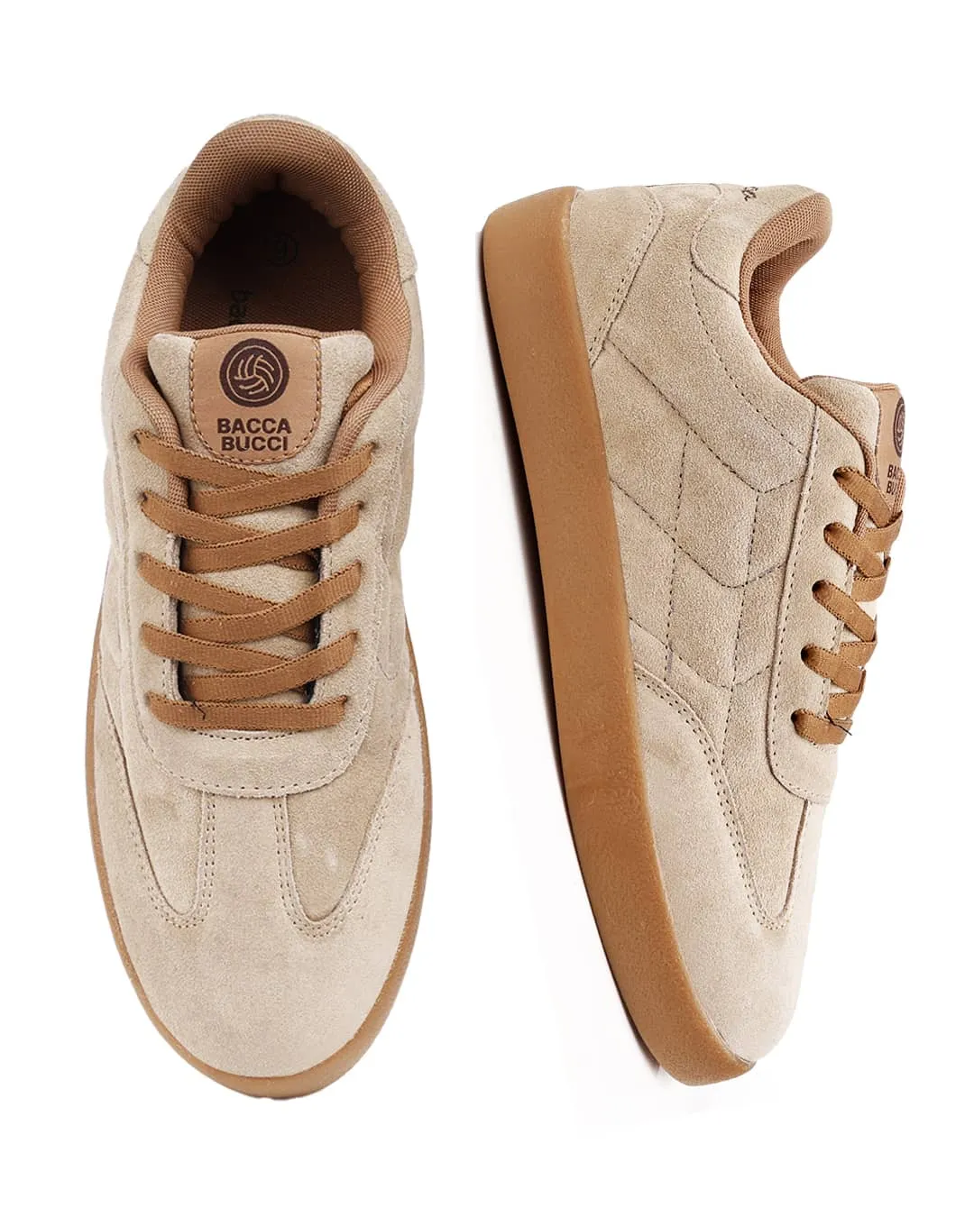 Bacca Bucci Fresco  Suede Low-Top Sneakers for the Urban Nomad Mtb Boa Flat Shoes