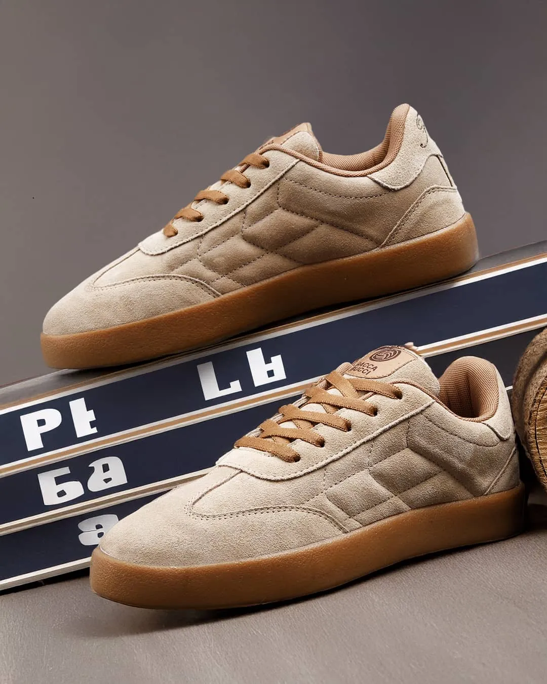 Bridal Shoes With Pearls Bacca Bucci Fresco  Suede Low-Top Sneakers for the Urban Nomad