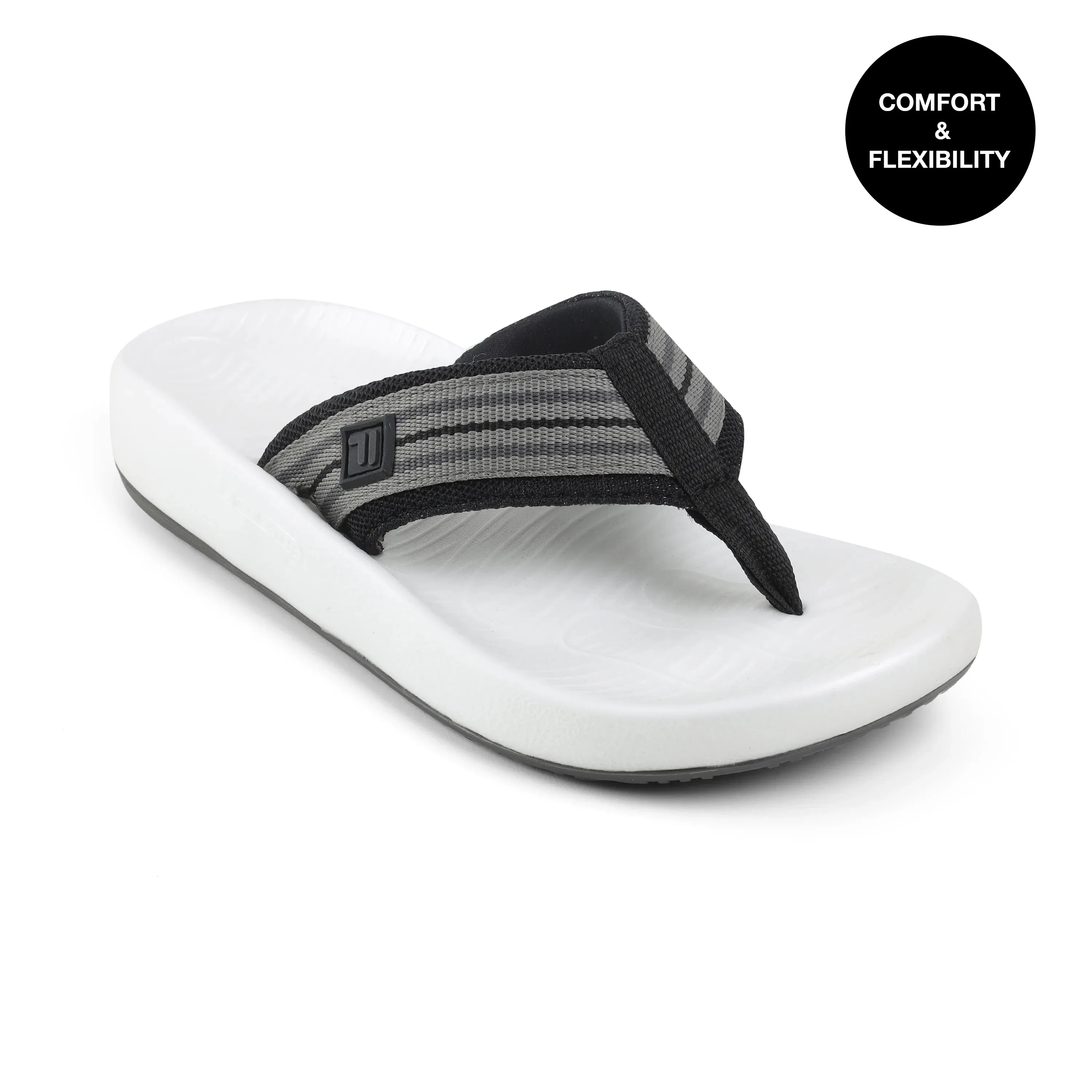 Fila Men Grey Ario Mel Thong Bear Paw Sandals