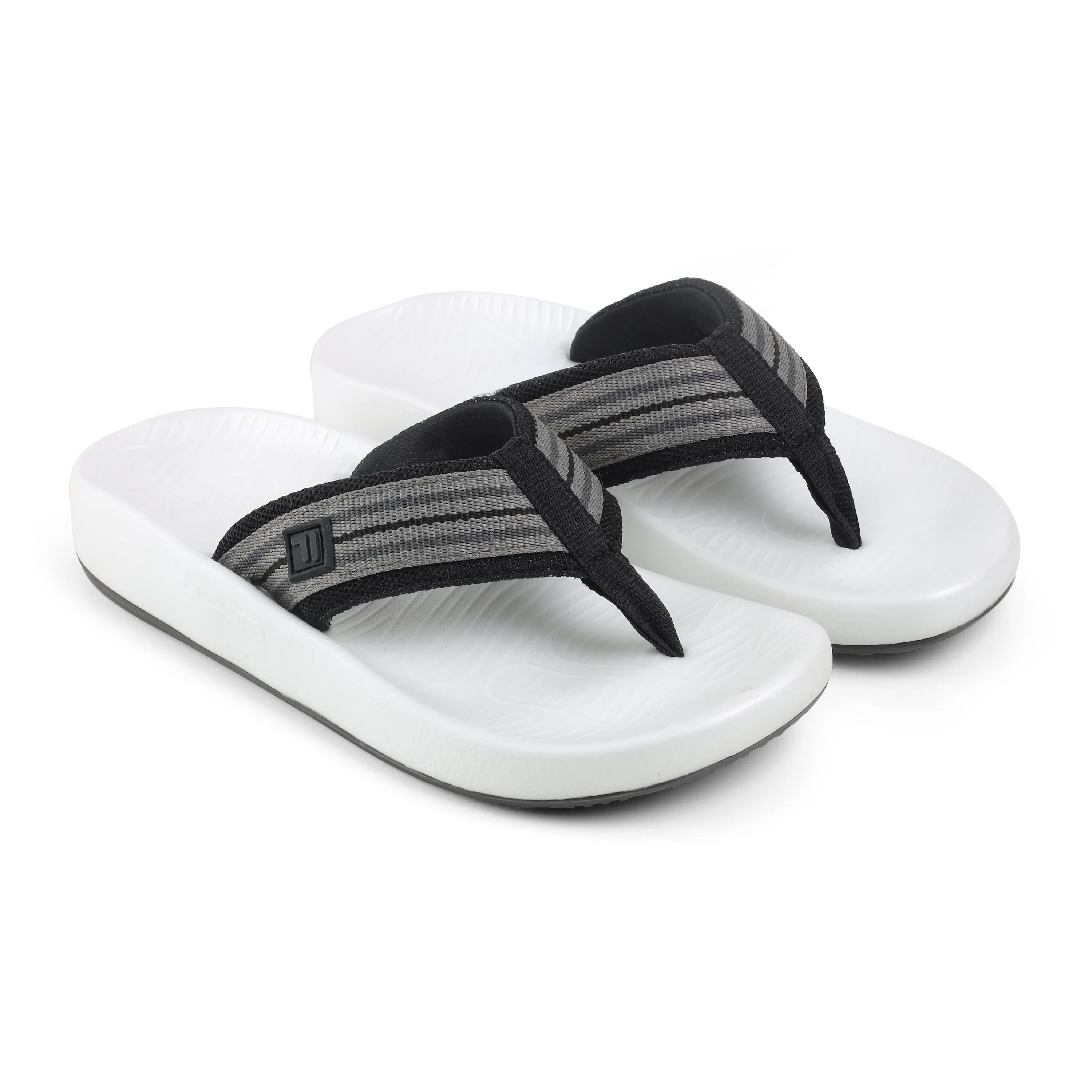 Fila Men Grey Ario Mel Thong Sandals Adilette
