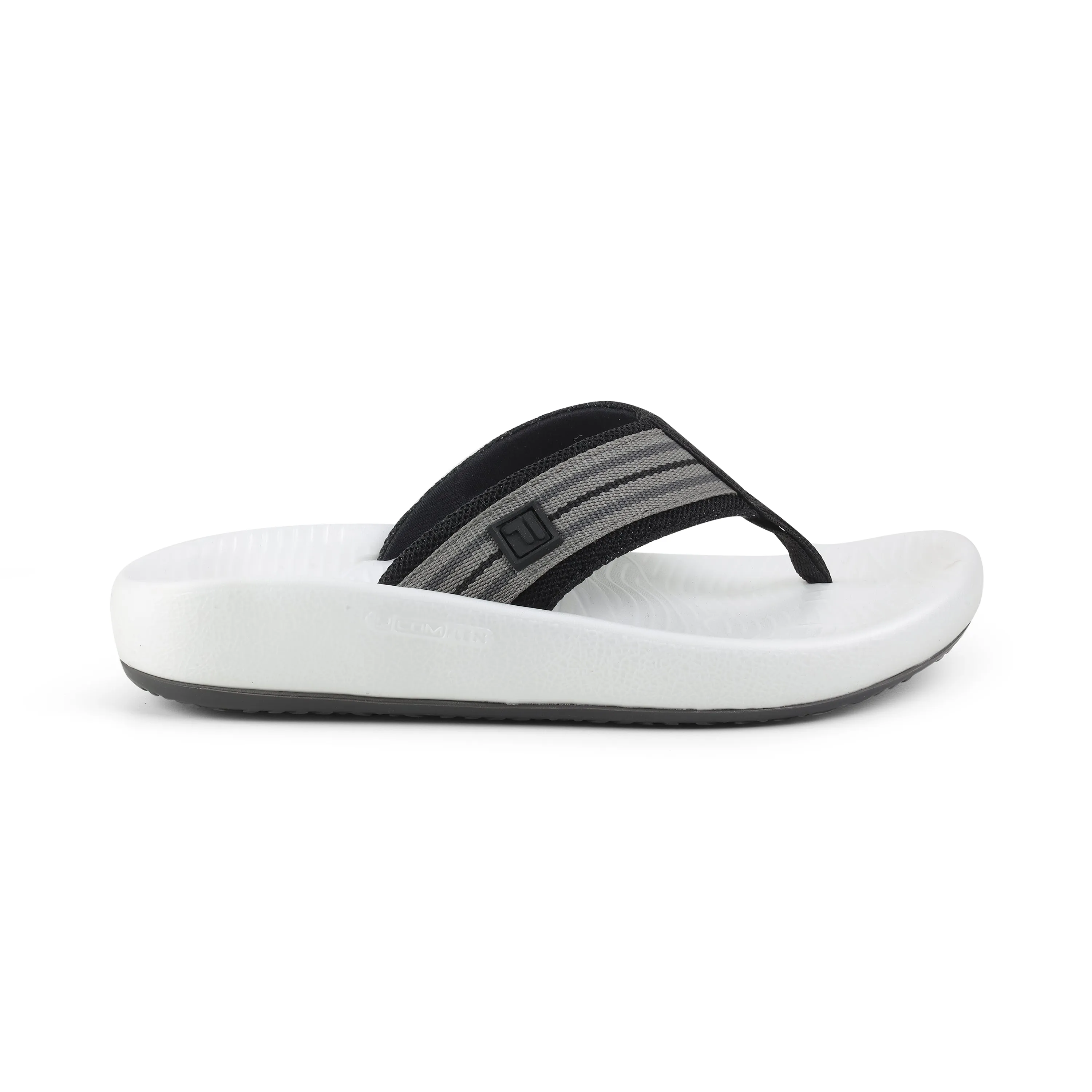 Buckle Strap Sandals Fila Men Grey Ario Mel Thong