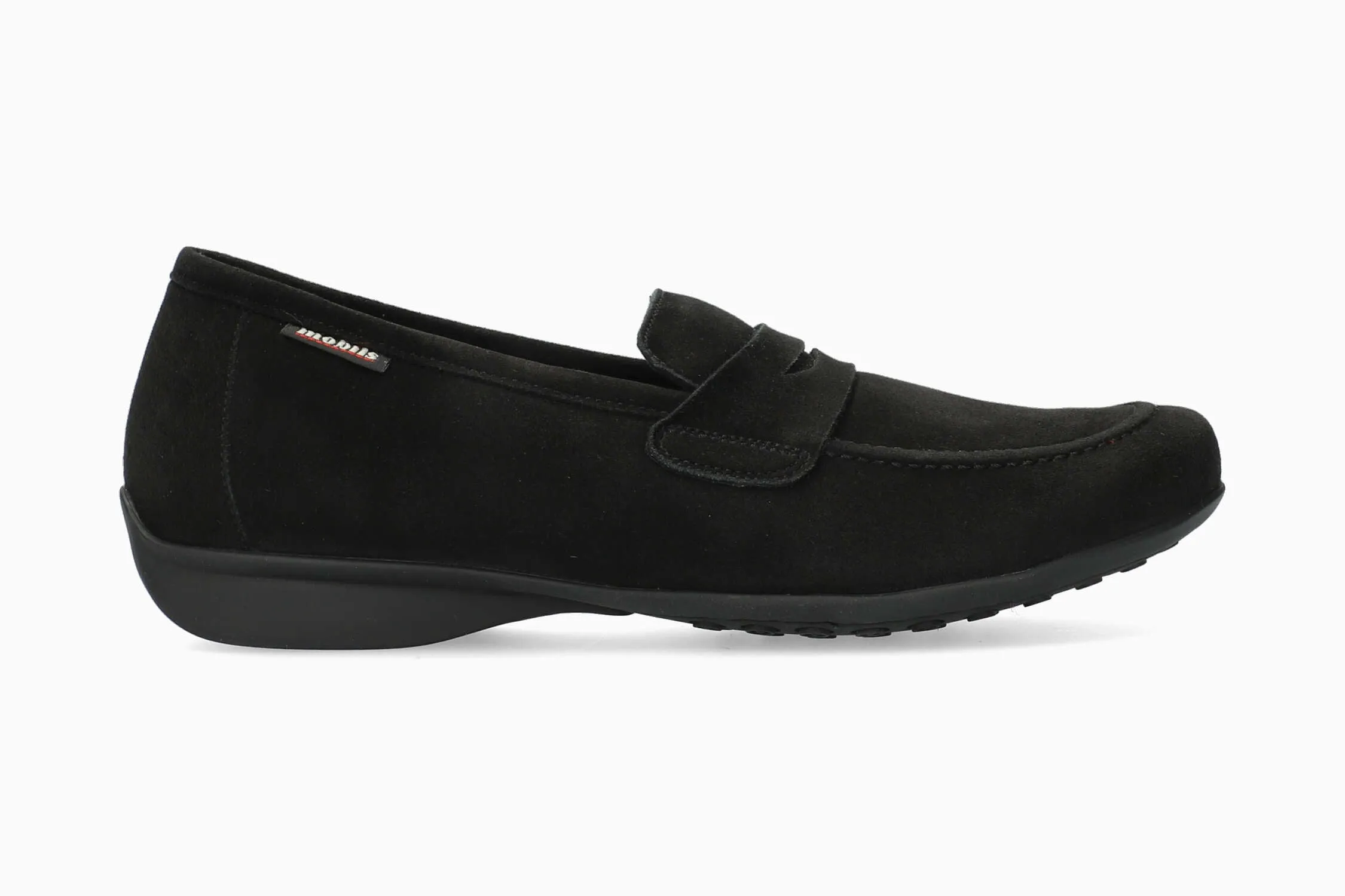 Mens White Slip Ons Flavya - Black