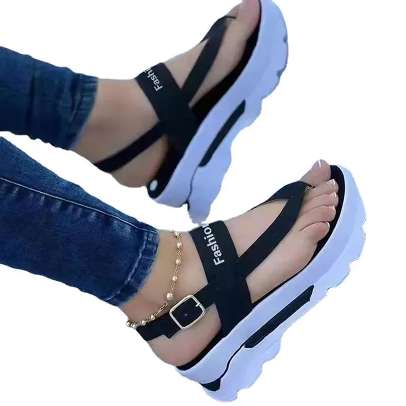 Flip Flop Tv Show 2023 New Platform Women Sandals For Summer Wedges Shoes Women Platform Heels Sandalias Mujer Luxury Summer Flip Flops