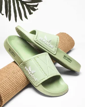 Bersache Extra Soft Classic Casual with Back Strap Regular wear with Ultra Soft & Flexibility Technology Flip-Flop for Men's/ boy,s - 6044 (Green) Tractor Supply Slippers