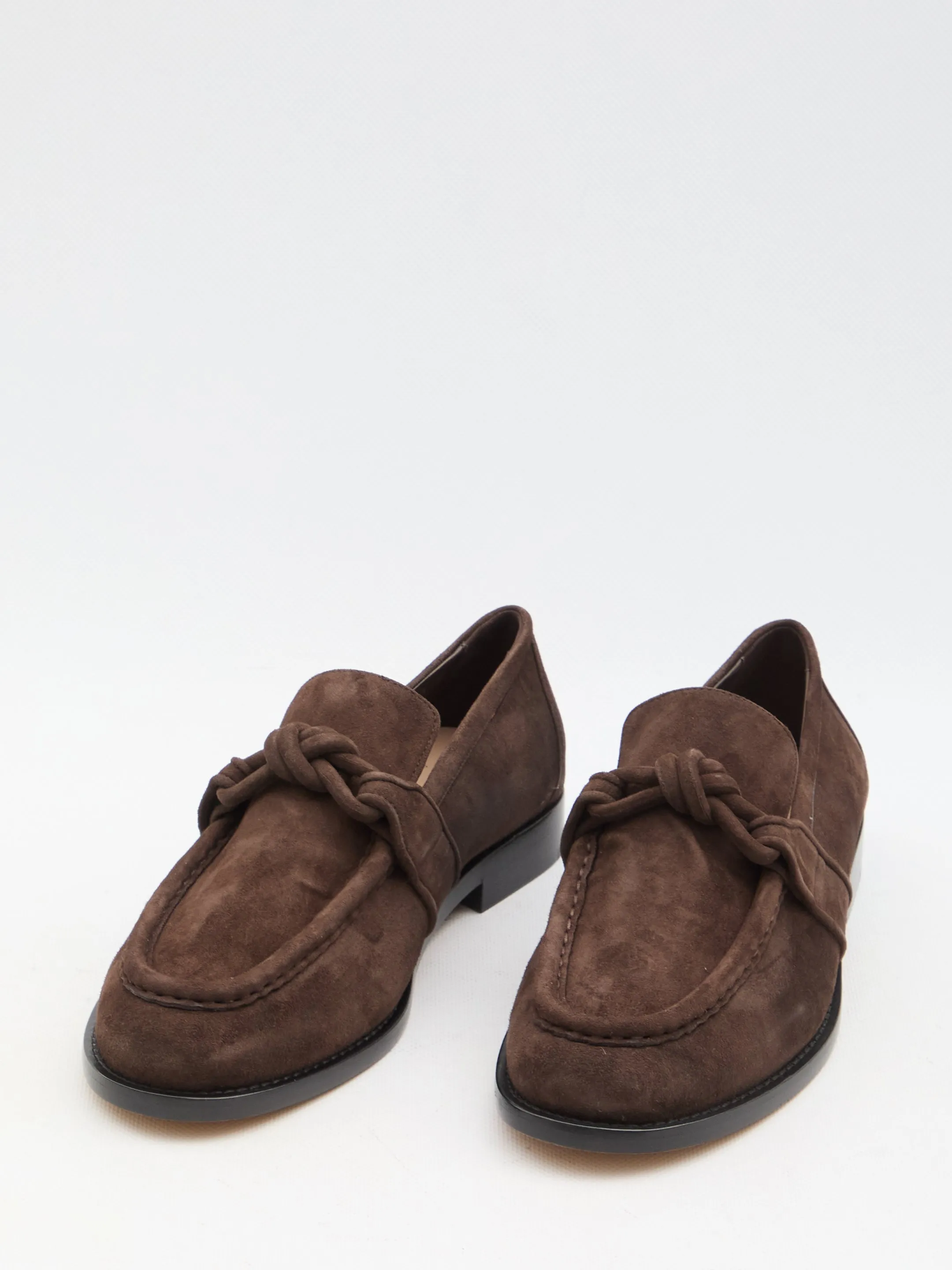 Bottega Veneta Astaire Loafers Work Outfits With Loafers