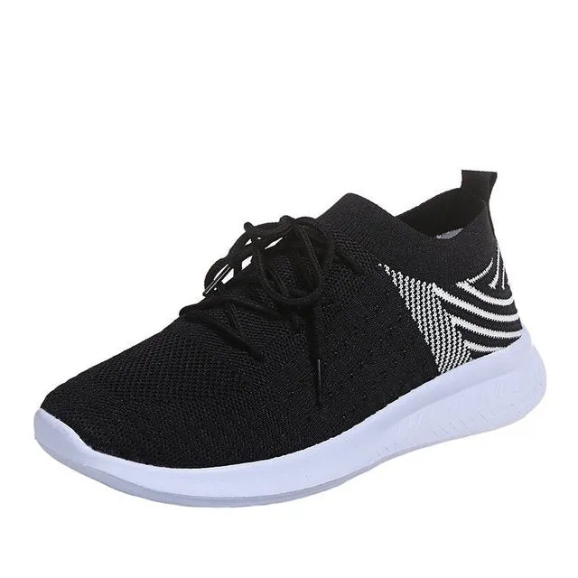Stay-put Closure Casual Sneakers TRENDY WOMEN'S SHOES WITH ORTHOPEDIC FOOTBED