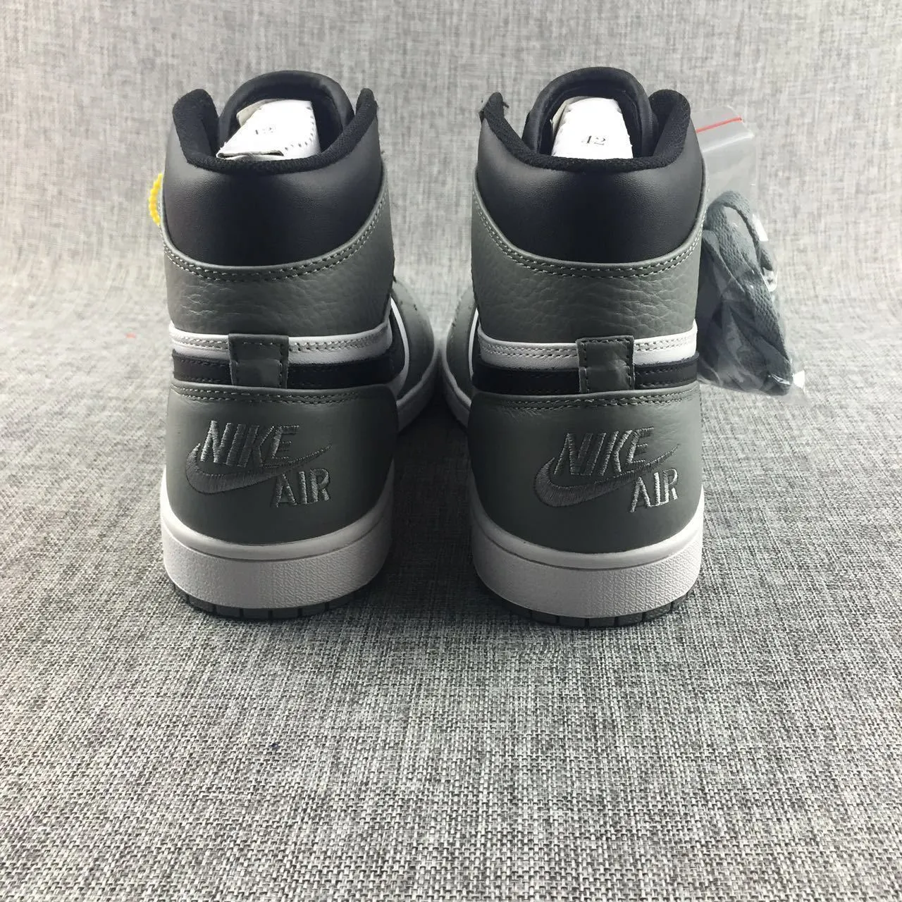 Buy Asics Shoes Near Me Nike Air Jordan 1 High Retro OF 6 Ring White Black Grey Shoes Basketball Men Size US 7 - 13