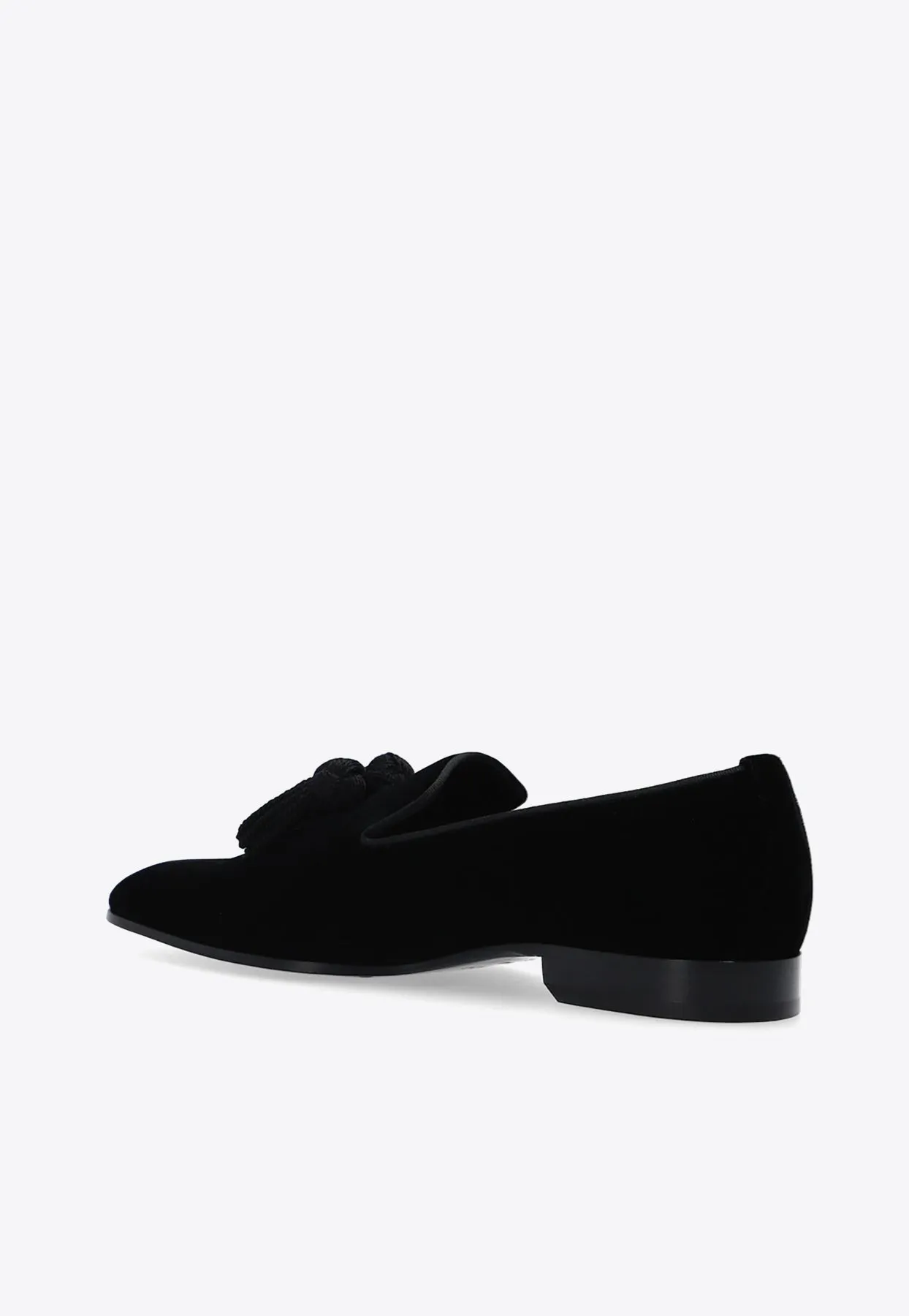 Loafers Slim Foxley Tassel-Detail Velvet Loafers