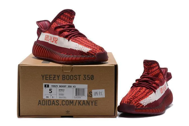 Adidas YEEZY BOOST 350 V2 'Red Tint' Shoes Men Women Sneaker Sale All Size US 7-11 Adidas Vl Court Bold Platform Shoes