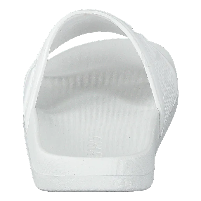 Romeo W White Split Toe Flip Flops