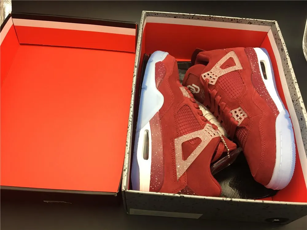 Nike Air Jordan 4 Retro 'Oklahoma Sooners' PE Sneaker Shoes Sale Men Size 8-13 Asics Storm Shoes