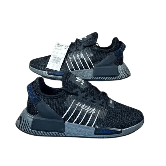 Adidas NMD _R1 V2 'Black White' Men's Shoes Thick Adidas Shoes