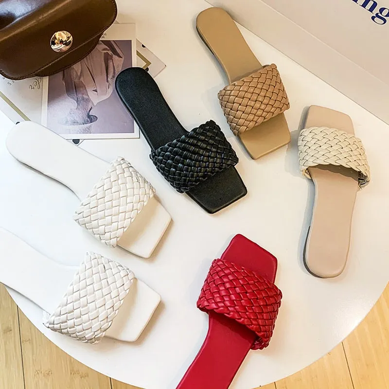 Fashion Open-toe Flat Sandals Casual Flip Flops Women Shoes Best Flip Flops For Heel Support