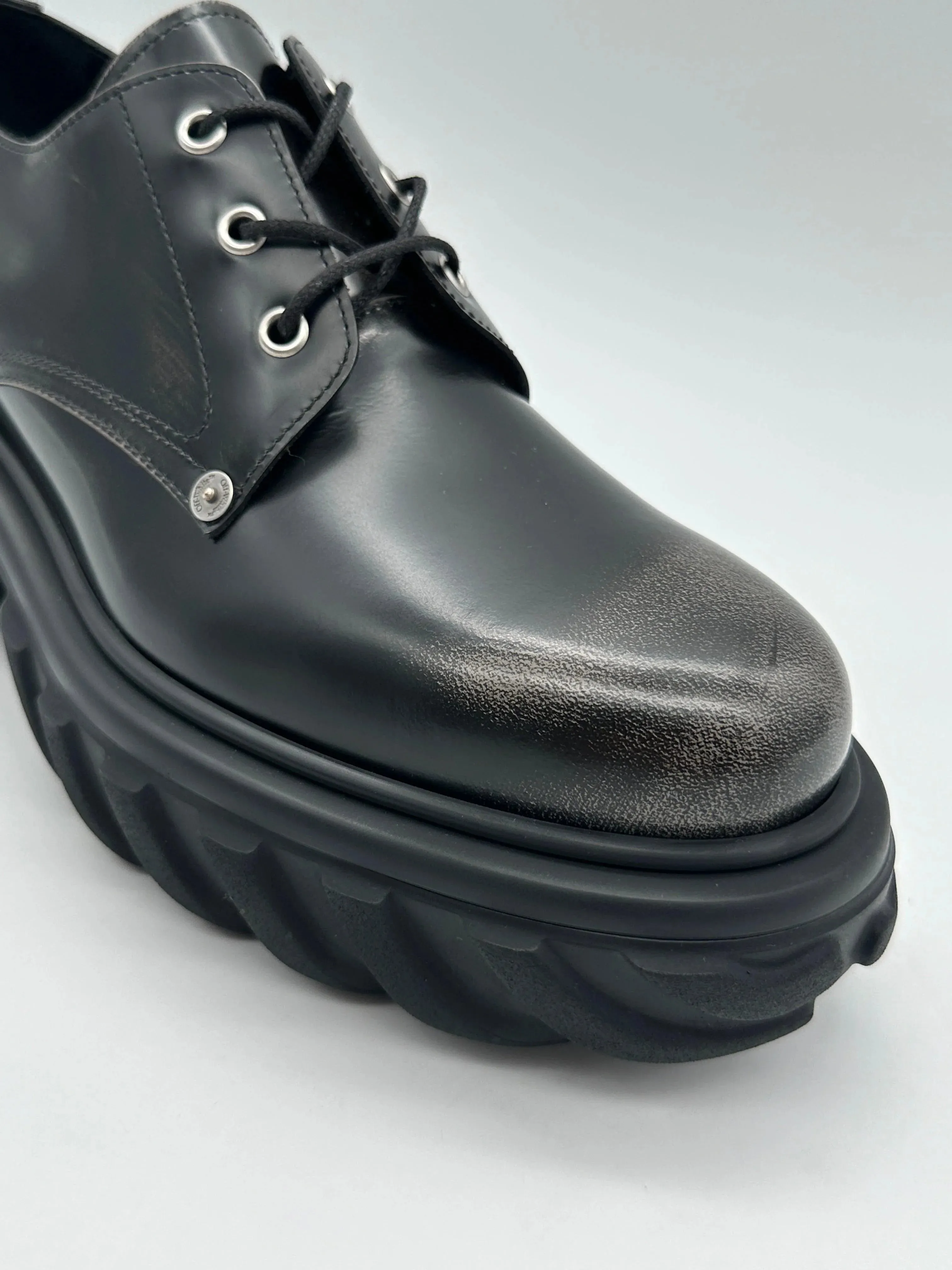 Exploration Derby Anthracite Maxi Sole Loafers