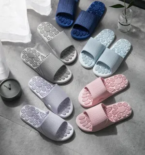 Reflexology Foot Massage Slippers Bath Slippers Tension Relief Acupuncture Feet Massager Household Slipper Foot Health Care Slippers At Cvs