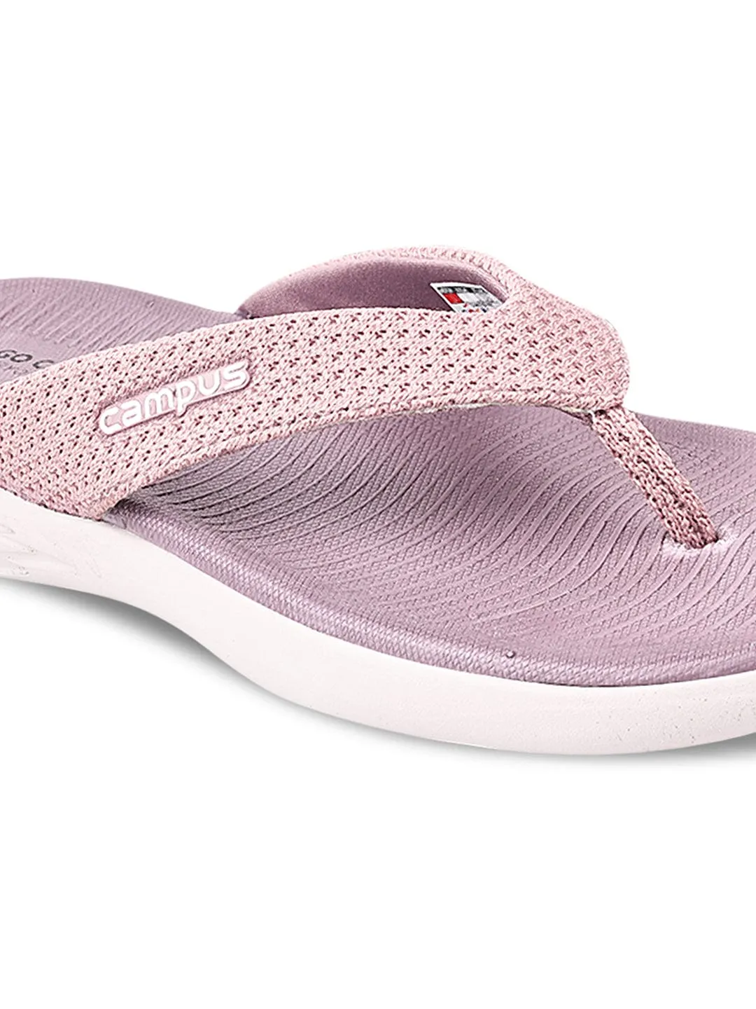 Nude Leather Flip Flops SL-402L Pink Women's Flip Flops