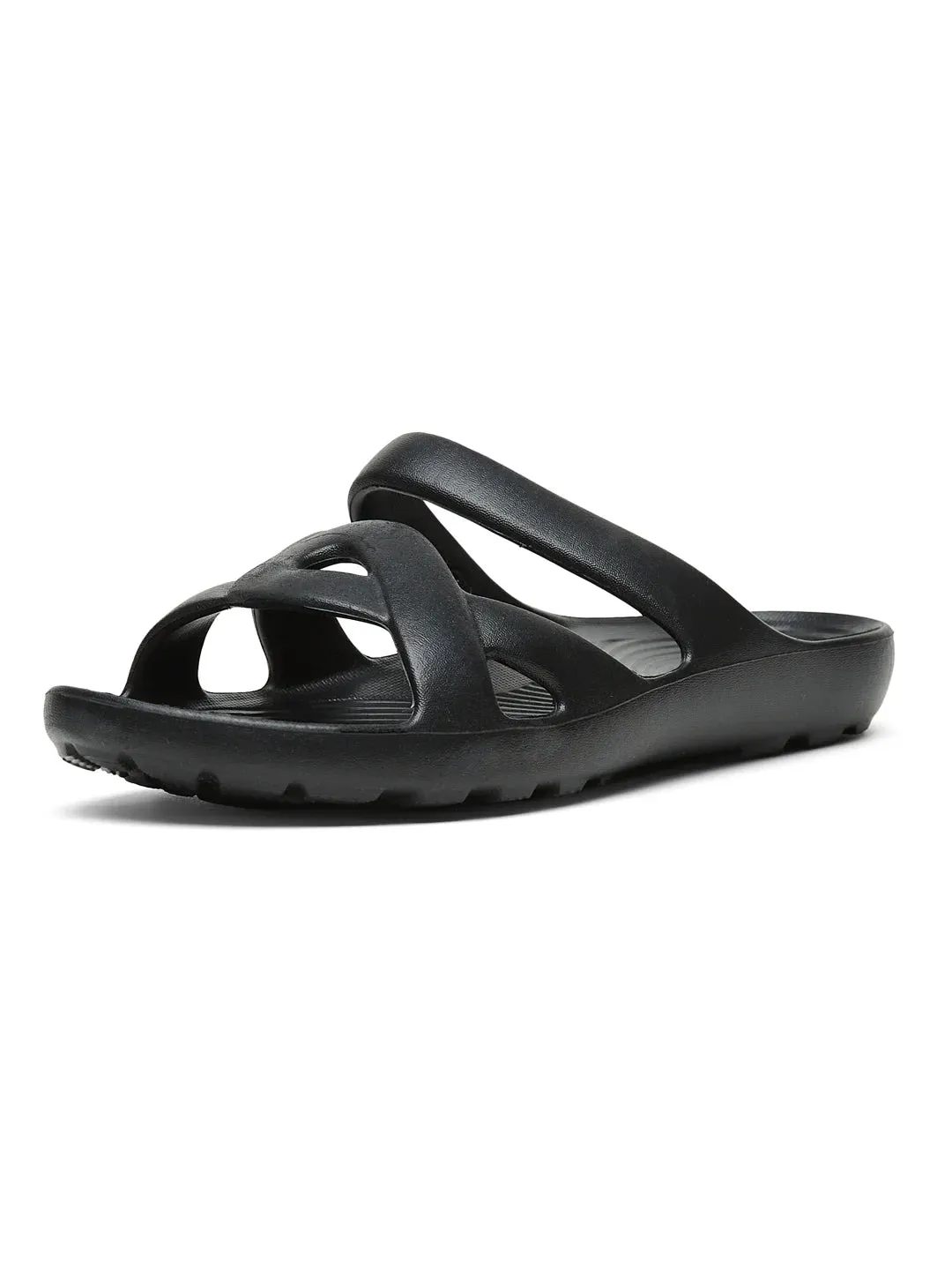 GCW-7001 Black Women's Flip Flops Flip Flops Shoes