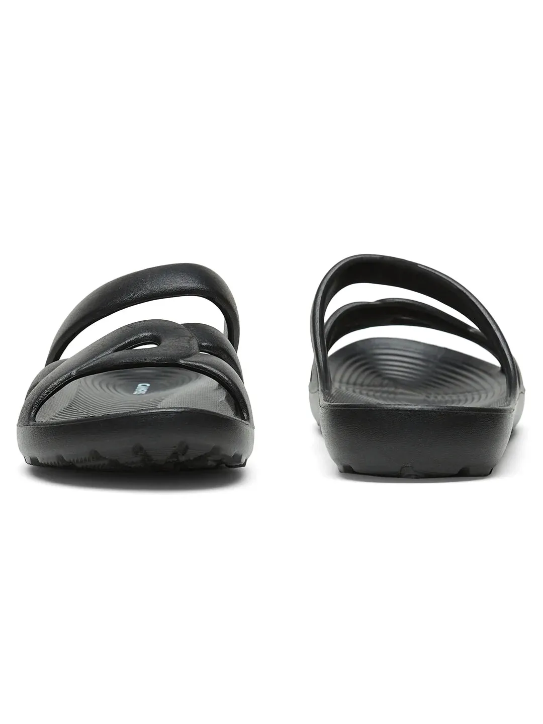 90s Sponge Flip Flops GCW-7001 Black Women's Flip Flops