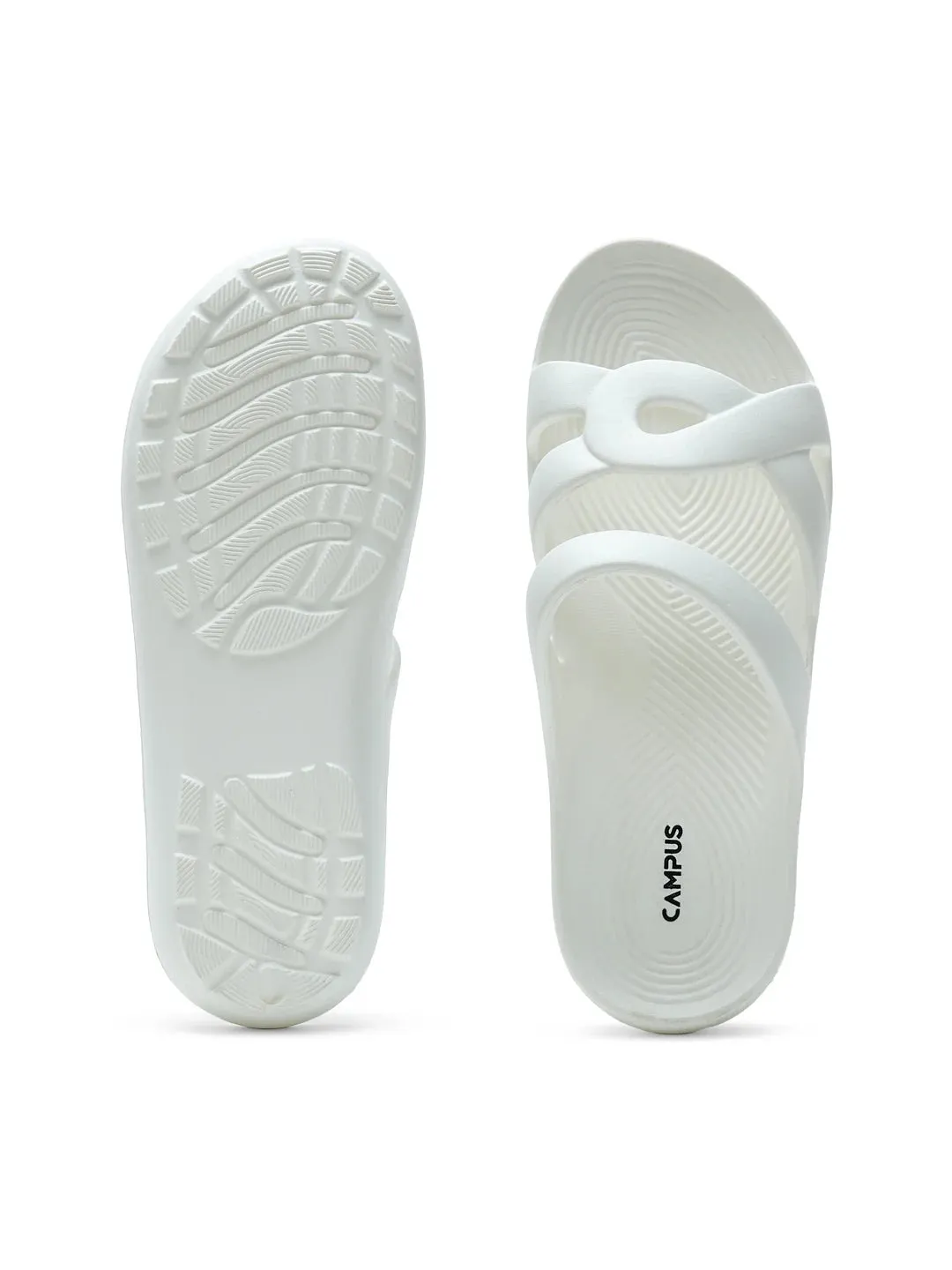 GCW-7001 White Women's Flip Flops Flip Flops For Bad Feet