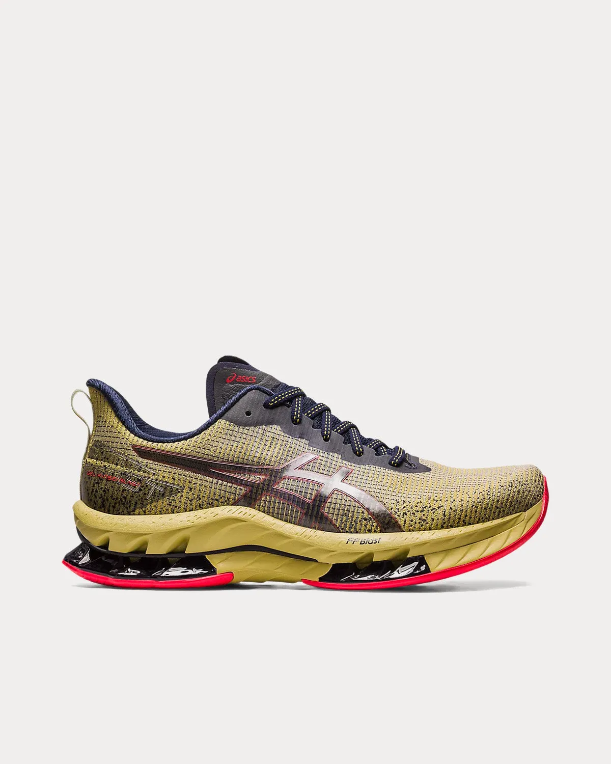 Gel-Kinsei Blast LE 2 Olive Oil / Electric Red Running Shoes Shoes Similar To Asics Superblast