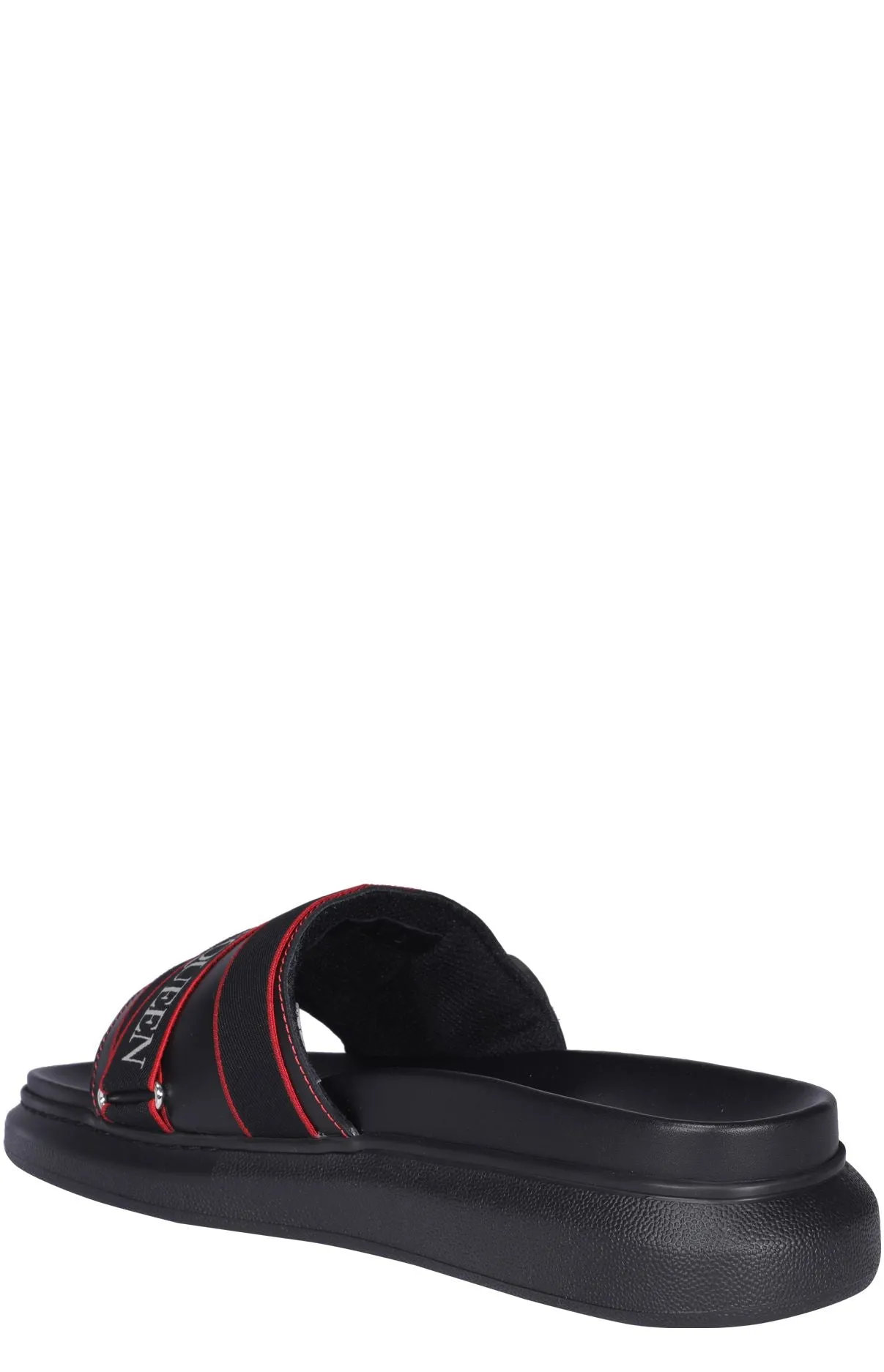 Alexander McQueen Strap Logo Detailed Sandals Eva Sandals