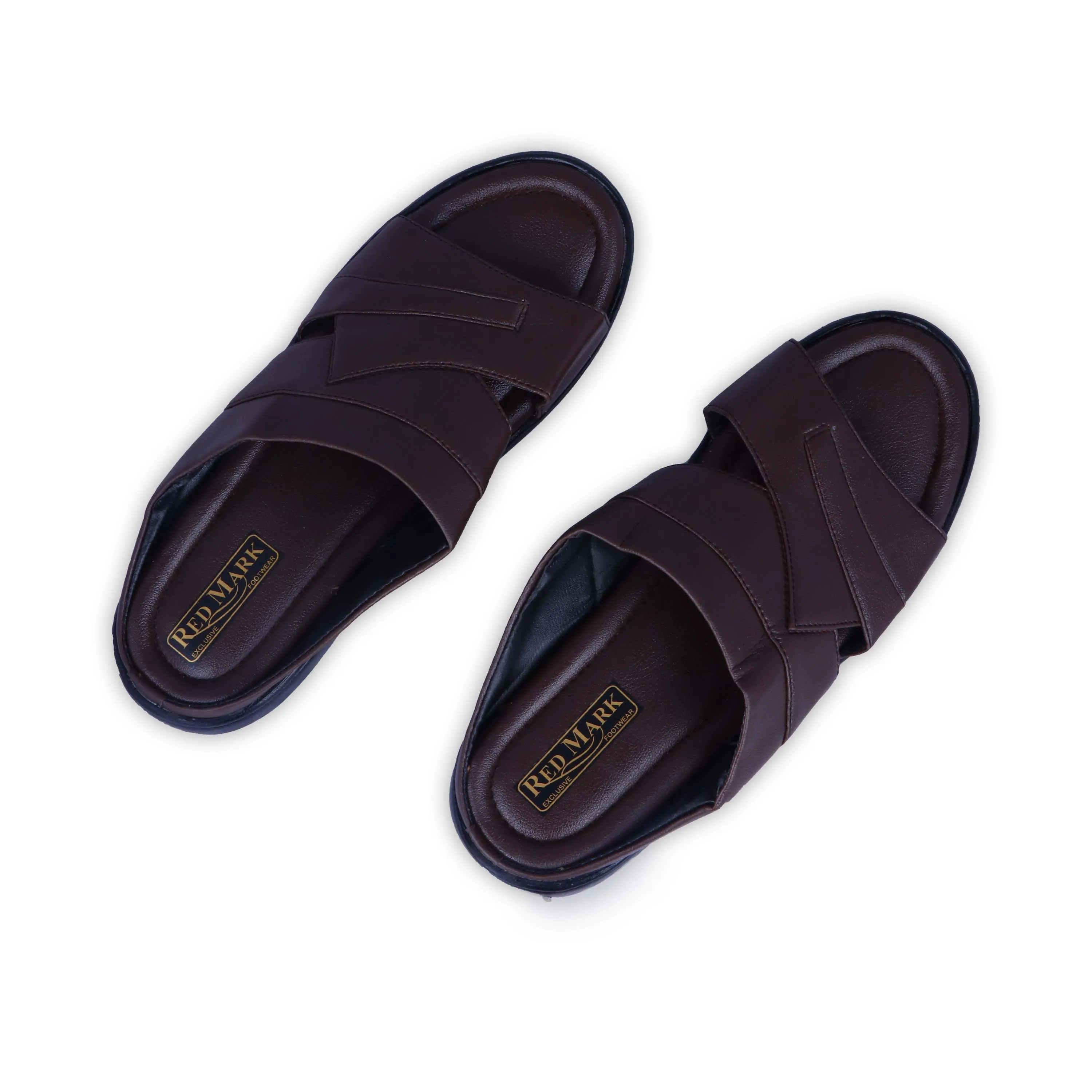 Gents Chappal - 2.5 x 3.5 Inches | Leather Chappal/ Gents Sandal for Men Quilted Slippers