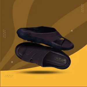 Shower Slides Gents Chappal - 2.5 x 3.5 Inches | Leather Chappal/ Gents Sandal for Men