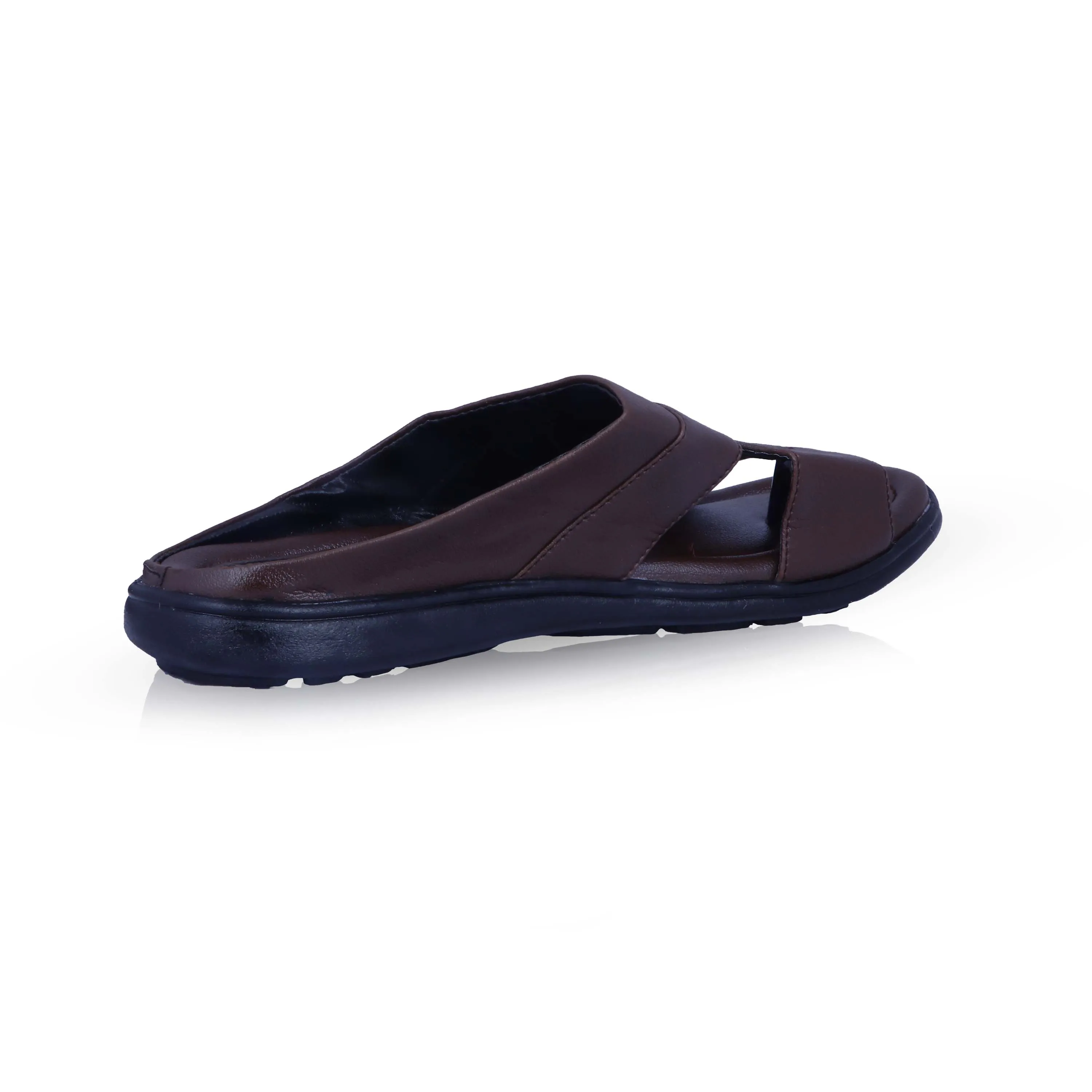 Gents Chappal - 2.5 x 3.5 Inches | Leather Chappal/ Gents Sandal for Men Home Slippers